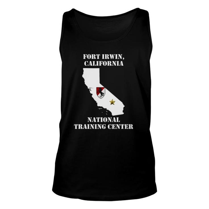 Fort Irwin Military Base - Army Post In California Design Unisex Tank Top
