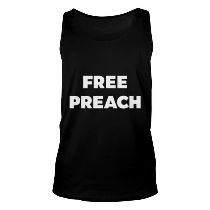 Free Preach  Unisex Tank Top