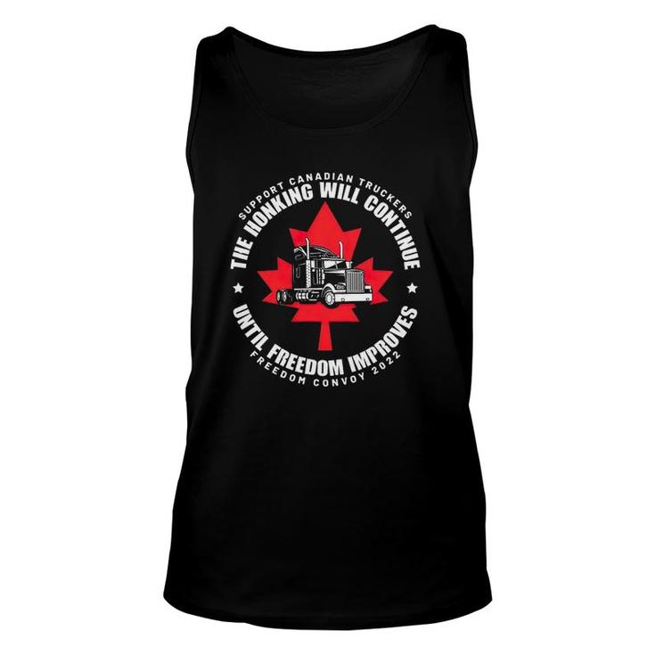 Freedom Convoy 2022 Truck Driver Support Truckers Great Tank Top