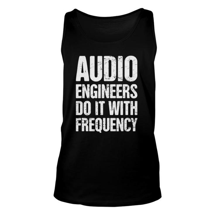 Frequency Funny Audio Engineer Sound Guy Unisex Tank Top