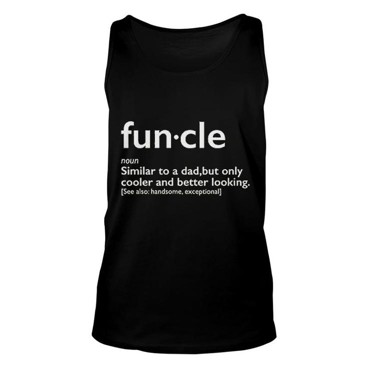 Funcle Gift For Uncle Graphic Sarcastic Unisex Tank Top