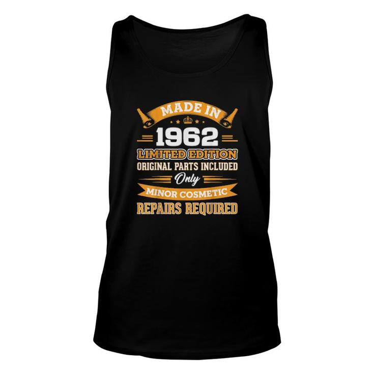 Funny 60Th Birthday 60 Years Old  Unisex Tank Top