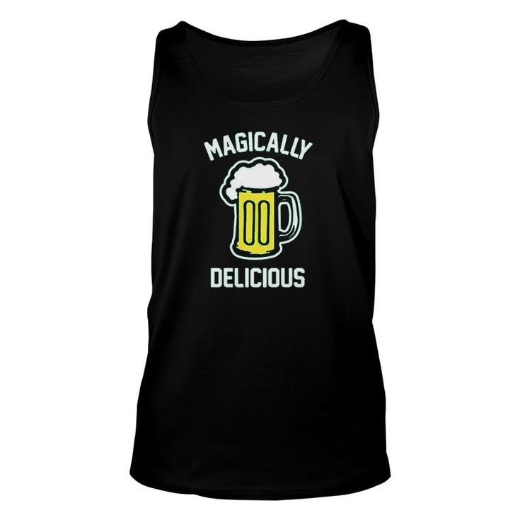 Funny Beer Drinking St Patricks Graphic Unisex Tank Top