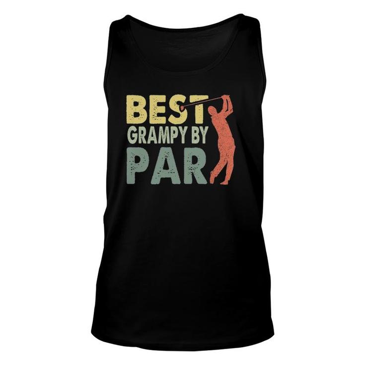 Funny Best Grampy By Par Father's Day Golf Gift Grampy Unisex Tank Top