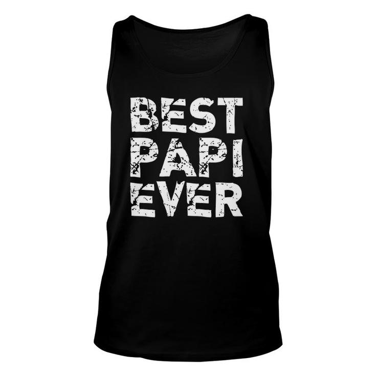 Funny Best Papi Ever Cool Unisex Tank Top