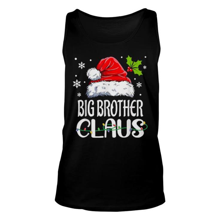 Funny Big Brother Claus Christmas Pajamas Santa  Unisex Tank Top