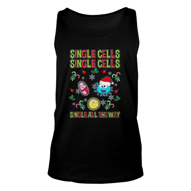 Funny Christmas Gifts For Science Biology Teachers Students Unisex Tank Top