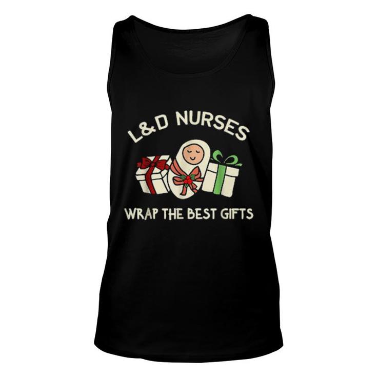 Funny Christmas Nurse Costume Labor And Delivery Nurse Unisex Tank Top