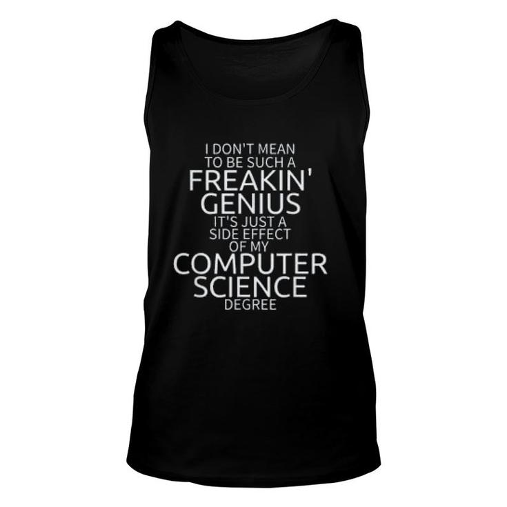 Funny Computer Science Programmer Unisex Tank Top