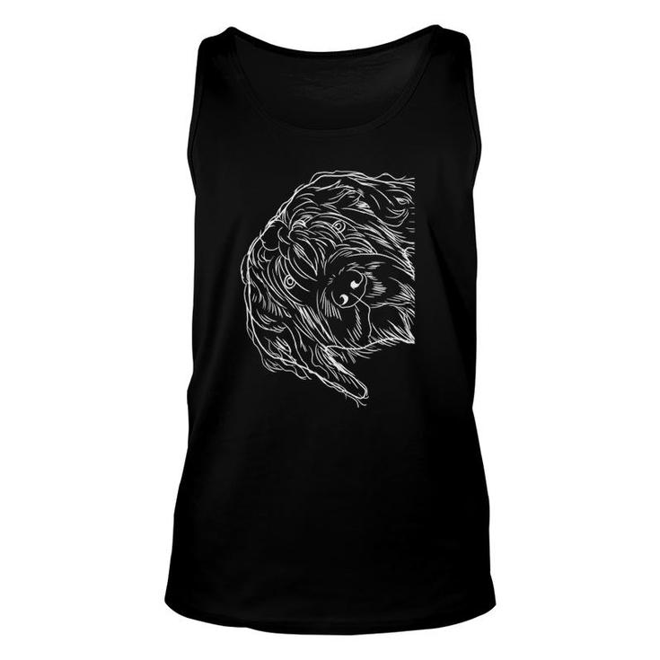 Funny Dog Wirehaired Pointing Griffon Unisex Tank Top