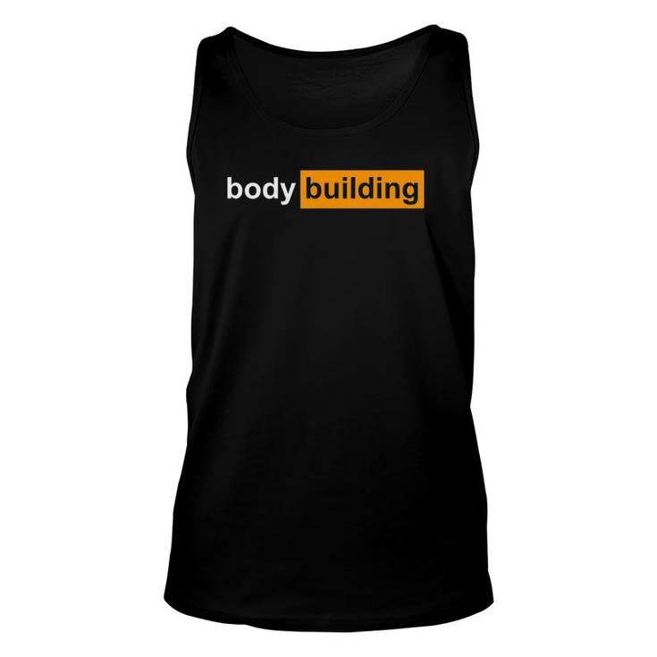 Funny Gym Bodybuilding Sports Gift Powerlifting  Unisex Tank Top
