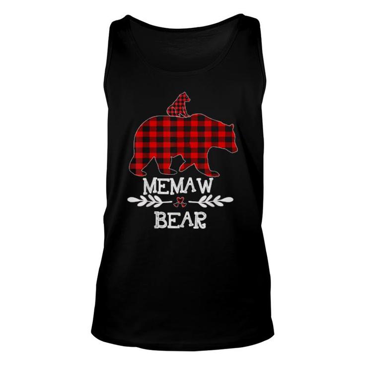 Meemaw Bear Red Buffalo Plaid Matching Family Christmas T-Shirt Meemaw Bear Red Buffalo Plaid Matching Family Christmas T-Shirt