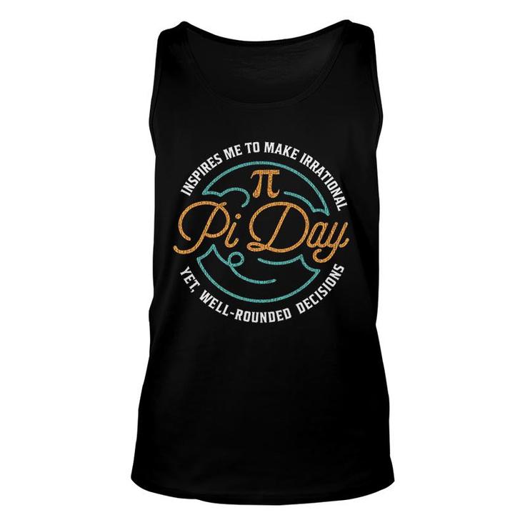 Funny Pi Day Gifts For Math Lovers Unisex Tank Top