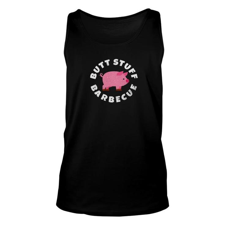 Funny Pork Butt Stuff Barbecue Shirt Bbq Grilling Gift Dad Unisex Tank Top