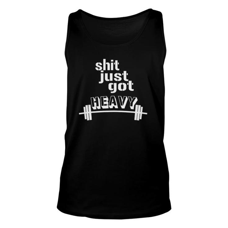 Funny Weight Lifting Gift Weightlifter Fitness Gym Apparel  Unisex Tank Top