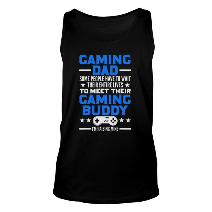 Gamer Father's Day Gift Video Games Gaming Dad Gaming Unisex Tank Top