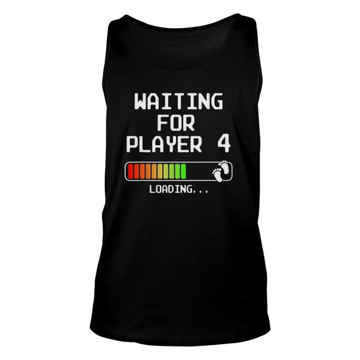 Gamer Pregnancy Announcement 2Nd Baby Expectant Dad Player 4 Ver2 Tank Top
