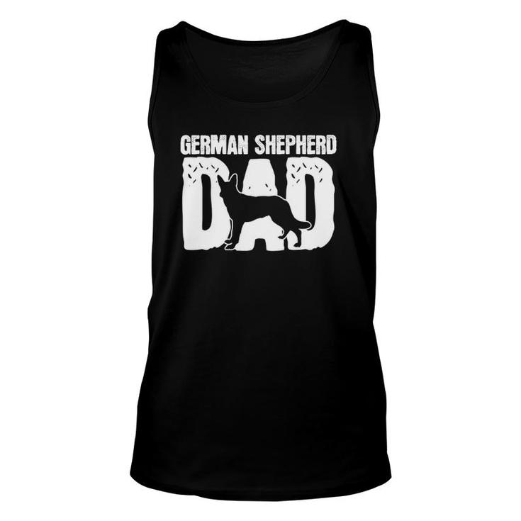 German Shepherd Dad Dog Lover Father's Day Unisex Tank Top