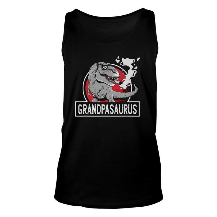 Grampasaurus Rex Grandfather Grampa Dinosaurs Grandpasaurus Unisex Tank Top
