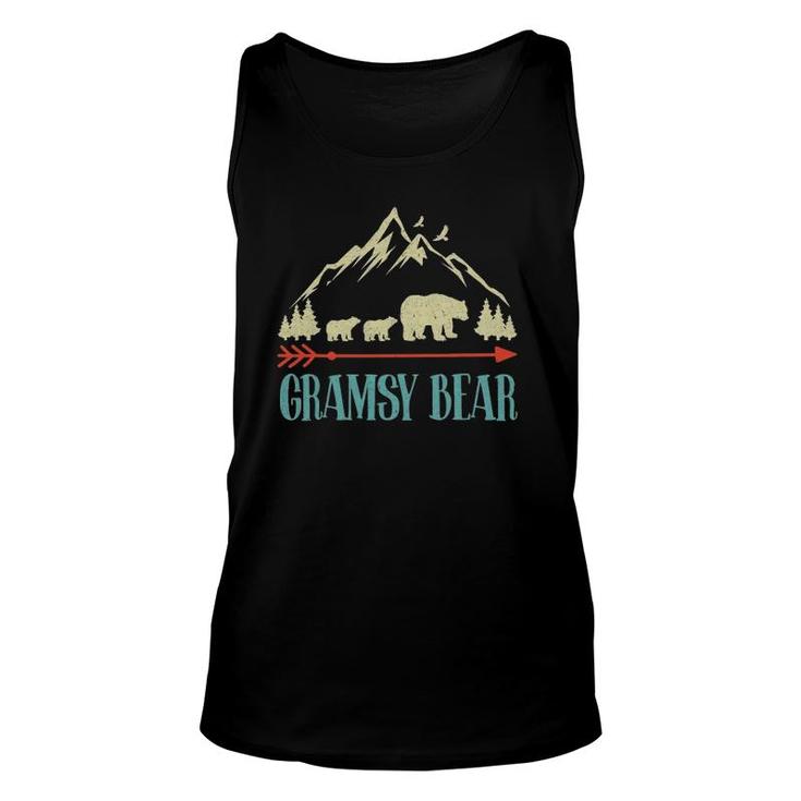 Gramsy Bear-Vintage Father's Day Mother's Day Unisex Tank Top