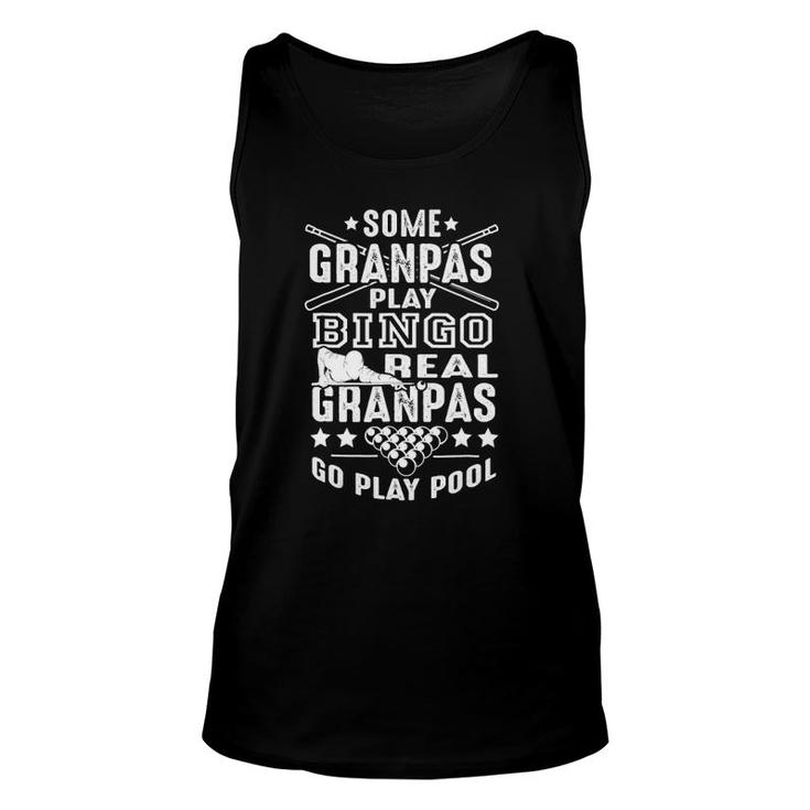 Grandpa Billiards Grandpa Billiards Gift Pool Player Unisex Tank Top
