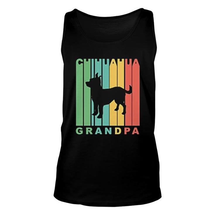 Grandparent Chihuahua Grandpa Unisex Tank Top