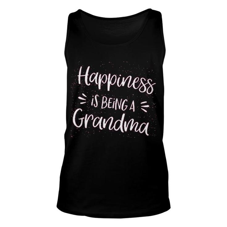Grandparent Happiness Is Being A Grandma Unisex Tank Top
