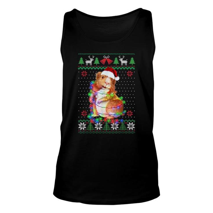 Guinea Pig Animal Ugly Christmas Puppy Animal Unisex Tank Top