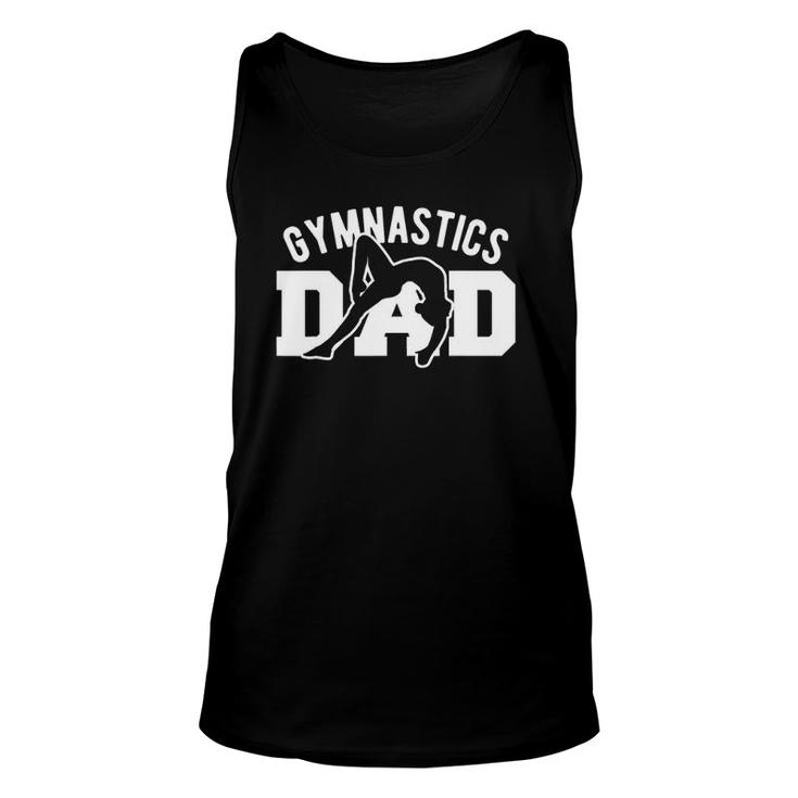 Gymnast Cheer Dad - Gymnastics Dad Unisex Tank Top