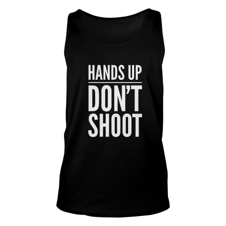 Hands Up Dont Shoot Unisex Tank Top