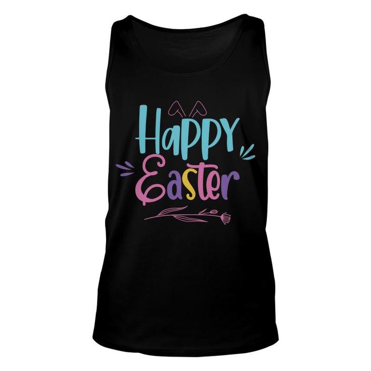 Happy Easter Color Unisex Tank Top