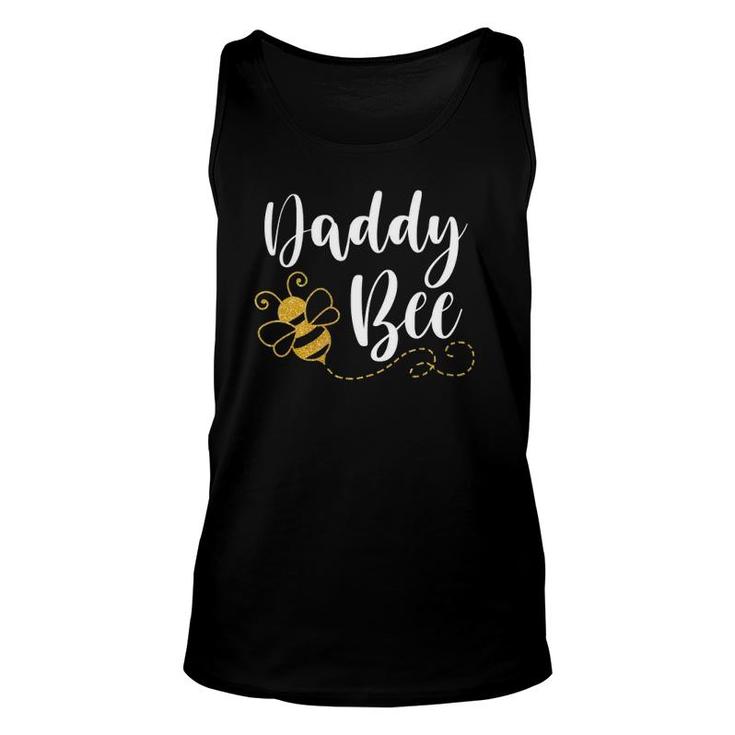 Happy Father's Day Daddy Bee Family Matching Cute Funny Unisex Tank Top