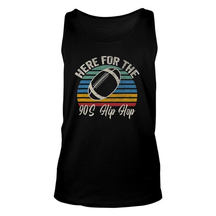 Here For The 90S Hip Hop Retro Vintage Unisex Tank Top