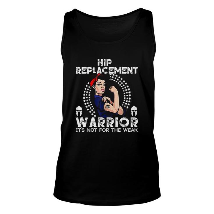 Hip Replacement Warrior Awareness Gift Unisex Tank Top