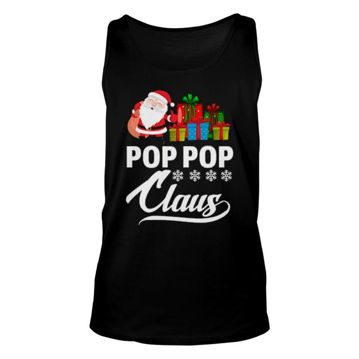 Holiday 365 The Christmas Pop Pop Claus Grandpa  Unisex Tank Top