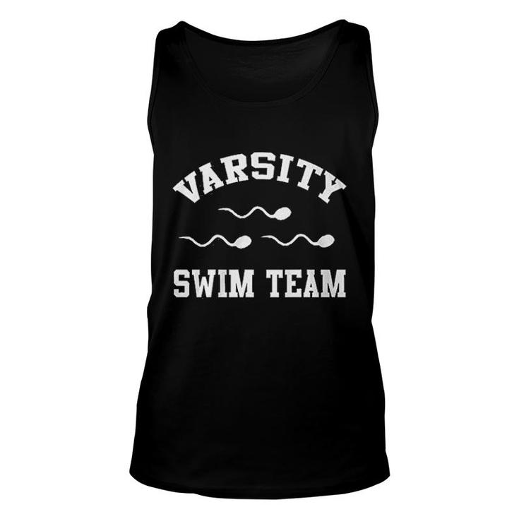 Hoodteez Varsity Swim Team Deep Divers Unisex Tank Top