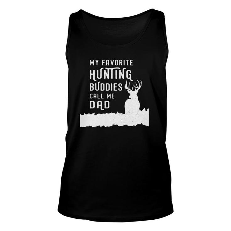 Hunter Dad Hunts Deer With Kids Sons Daughter From Kids Tank Top