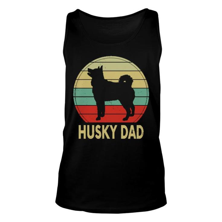 Husky Dad Vintage  Unisex Tank Top