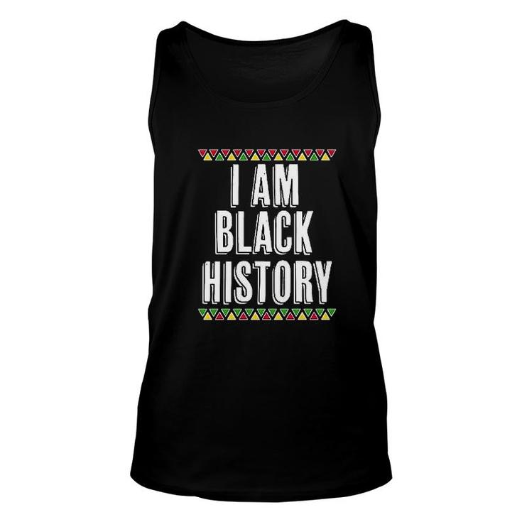 I Am Black History Month Baby Unisex Tank Top