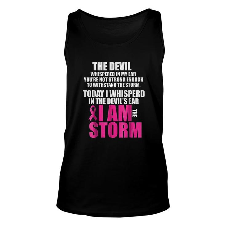 I Am The Storm Survivor Warrior Gift Unisex Tank Top