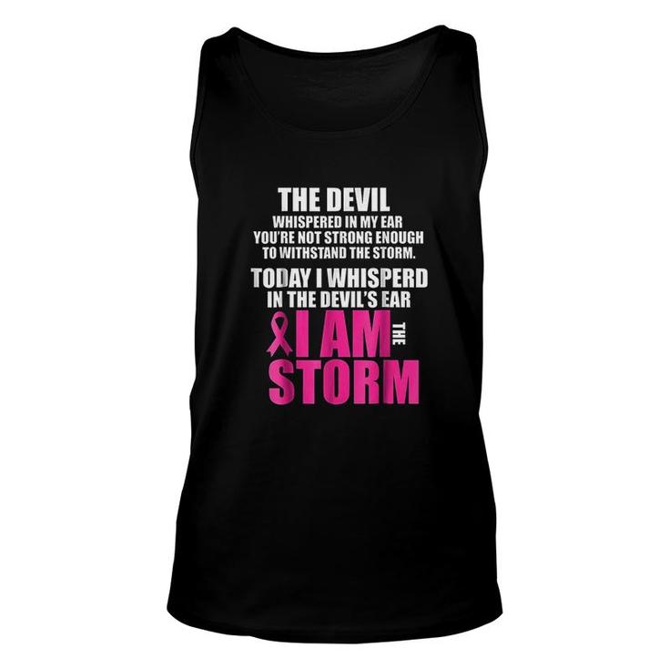 I Am The Storm Survivor Warrior Gift Unisex Tank Top