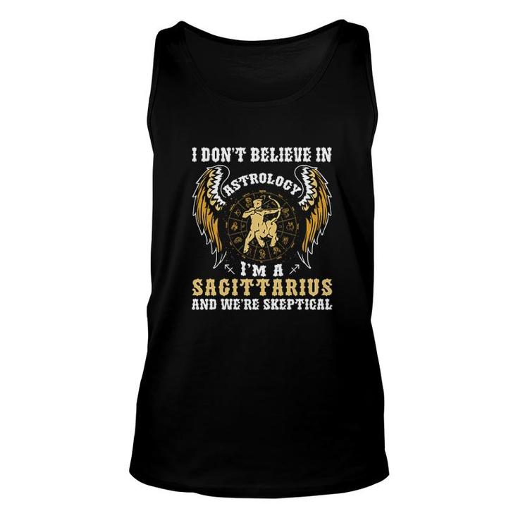 I Dont Believe In Astrology Unisex Tank Top