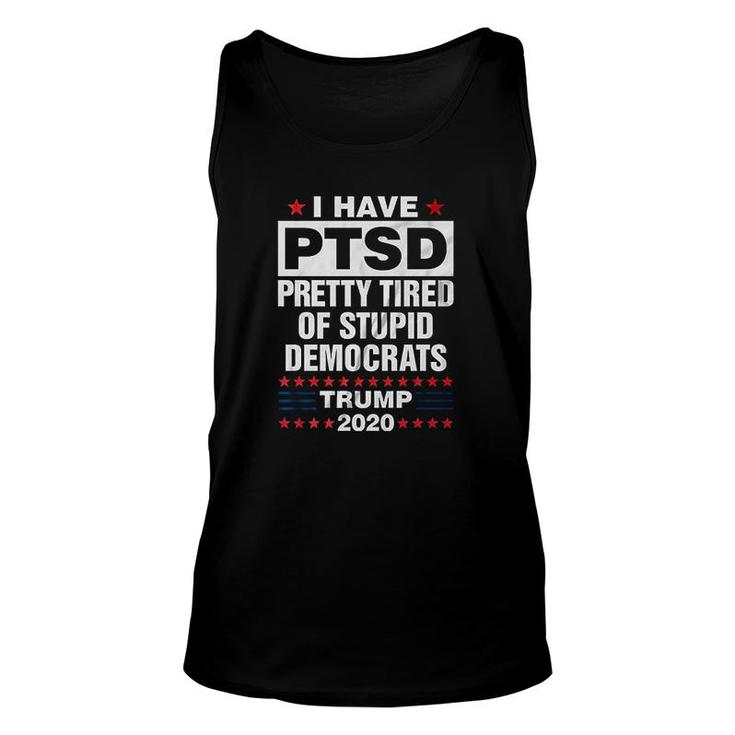 I Have Ptsd Pretty Tired Unisex Tank Top