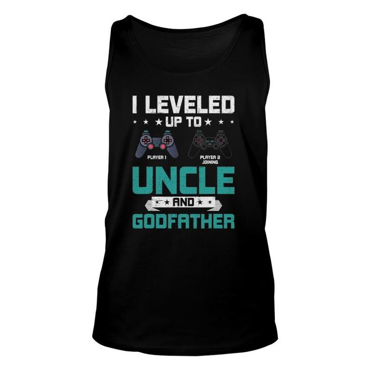 I Leveled Up To Uncle Video Gamer Uncle Unisex Tank Top