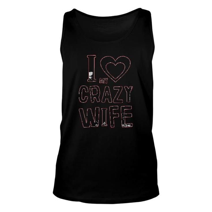 I Love My Wife Funny Unisex Tank Top
