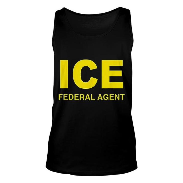 Ice Federal Agent Us Border Patrol Costume Unisex Tank Top