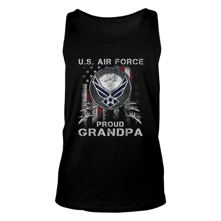I'm A Proud Air Force Grandpa Unisex Tank Top