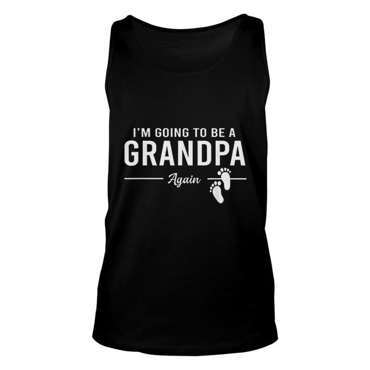 Im Going To Be A Grandpa Again Unisex Tank Top