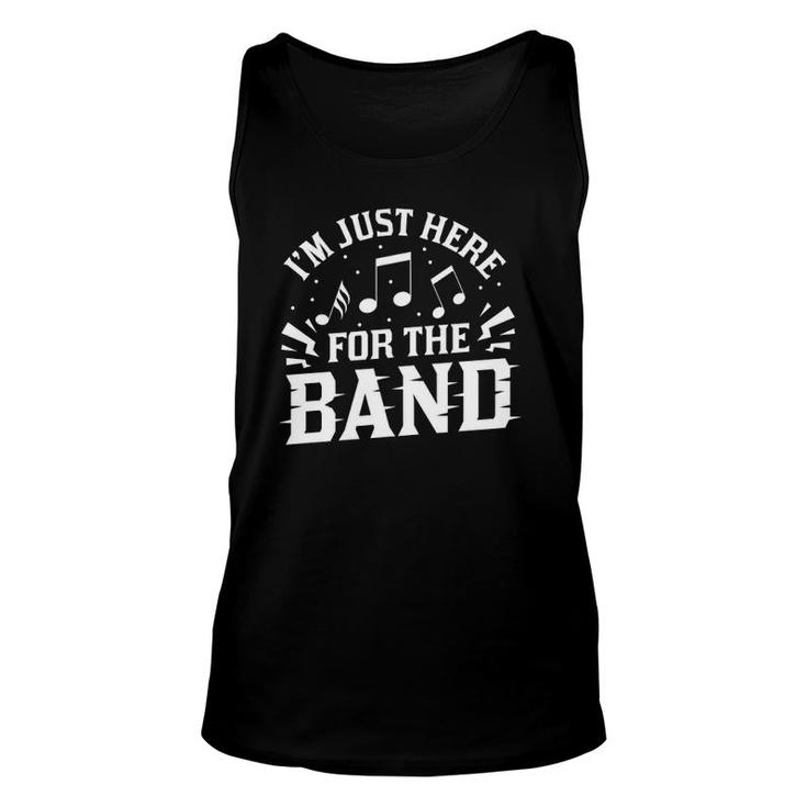 I'm Just Here For The Band Marching Halftime Show Unisex Tank Top