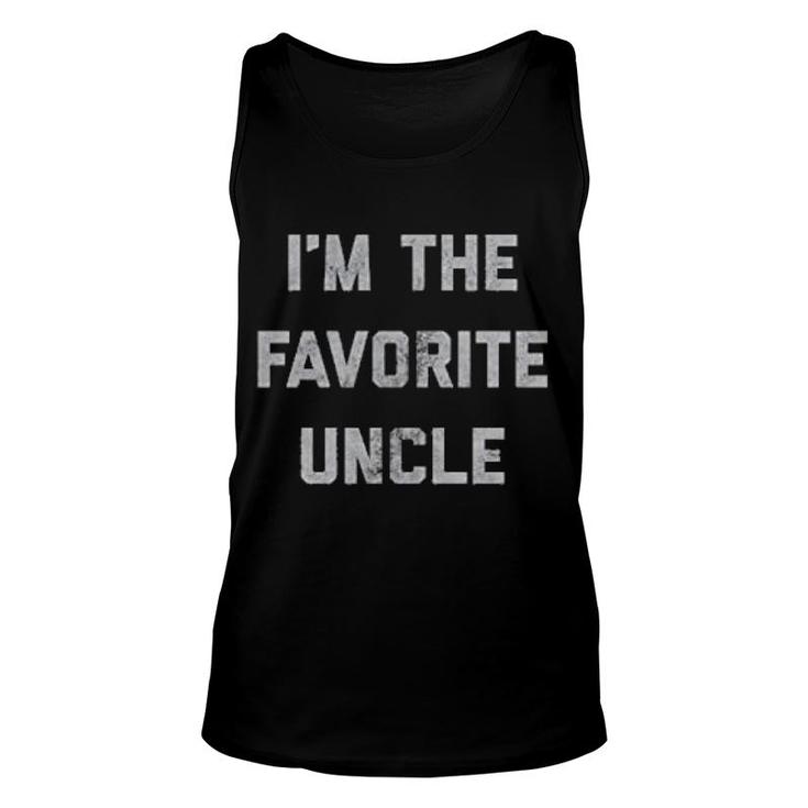 Im The Favorite Uncle Unisex Tank Top
